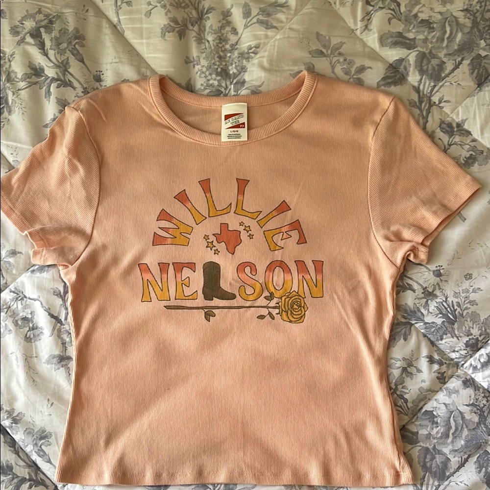 American Eagle AE band tees baby tee - Picture 2 of 5